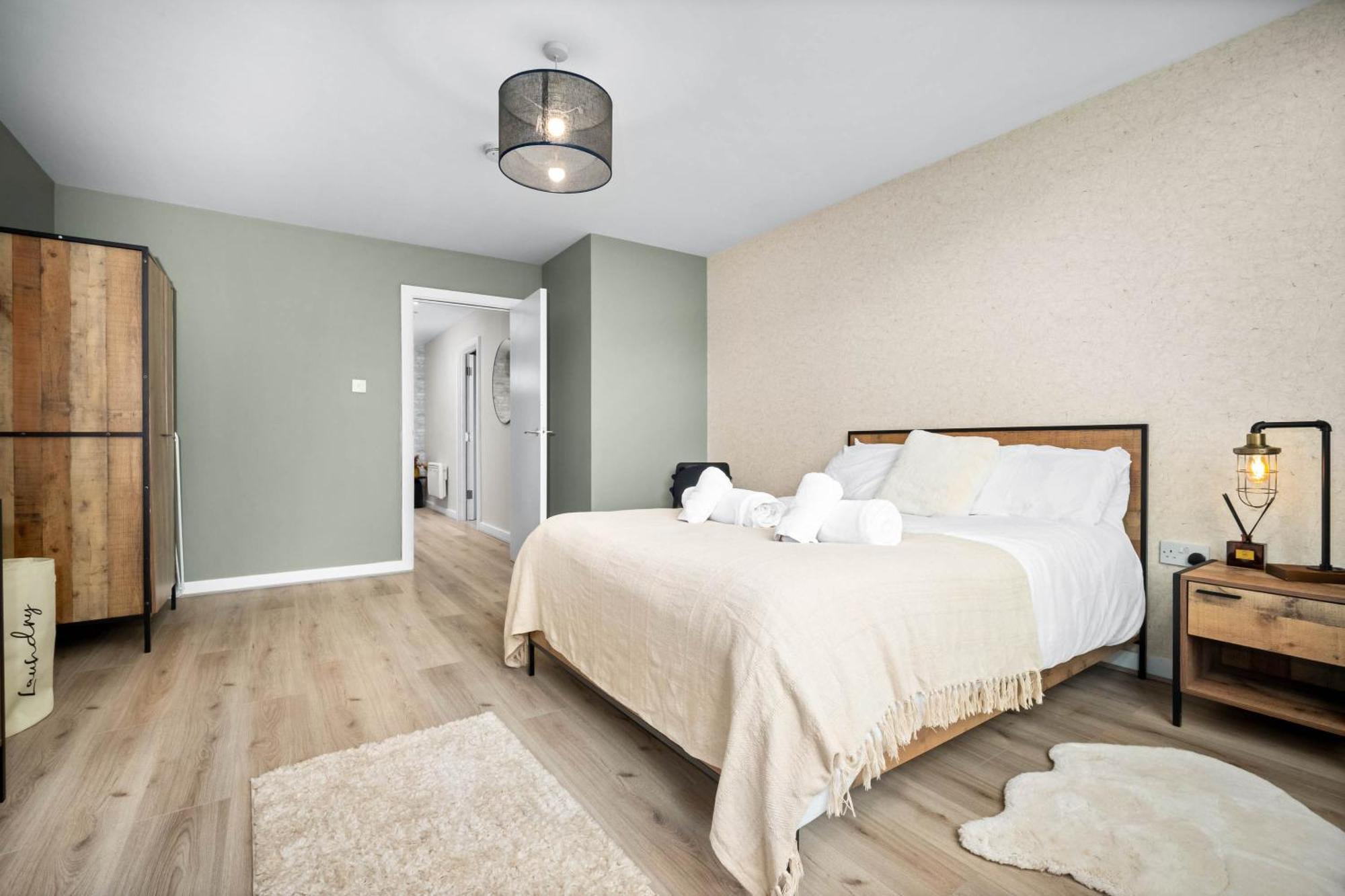 Luxe Apartment With Private Parking In Gated Complex - Close To Jq & City Centre - Top Rated - 7Sh برمنغهام المظهر الخارجي الصورة